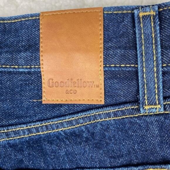 Goodfellow & Co Men’s Straight Fit Jeans 38x32 Dark Wash  Classic Everyday Denim - Picture 7 of 7
